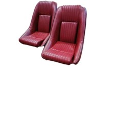 Sedili Fusina In Skay Bordeaux