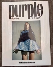Purple fashion magazine - fashion, magazine-issue
