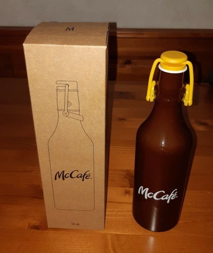 Borraccia mcdonald marrone - borraccia,