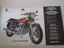 advertising Pubblicità 1977 MOTO HONDA CB 750 F FOUR SUPER SPORT