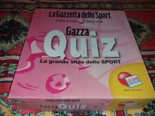 GIOCO IN SCATOLA GAZZA QUIZ : LA GAZZETTA DELLO SPORT IN QUIZ perfetto LISCIANI