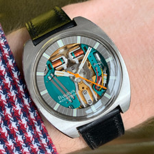 Bulova Accutron 214 Spaceview T 1972 - Rif. Orologio da polso 770 Jumbo 38 mm