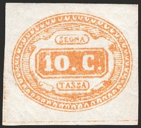 Italia regno 1863 segnatasse - italia,