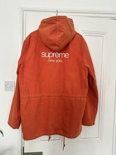 Ss14 supreme parka denim con - parka,