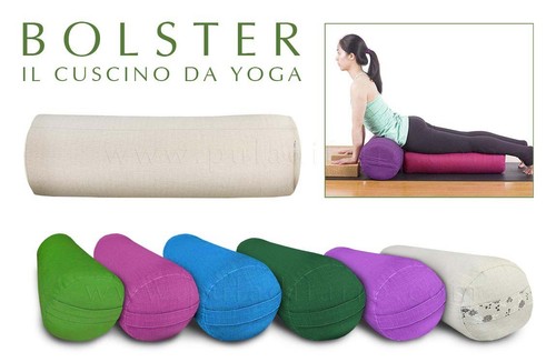 Cuscino yoga bolster - 72x26, cm