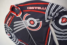 Castelli maglia maglia bici manica lunga bici bike jersey cycle Italia XXL 2XL