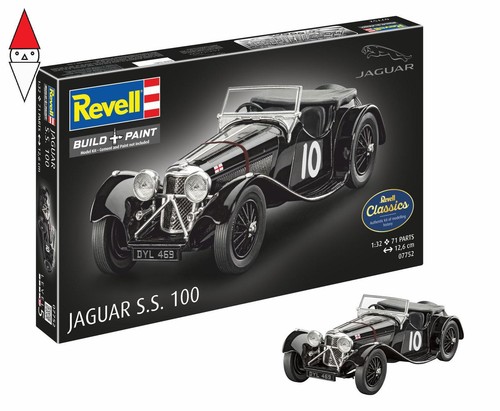 Kit revell jaguar s - kit, s.s