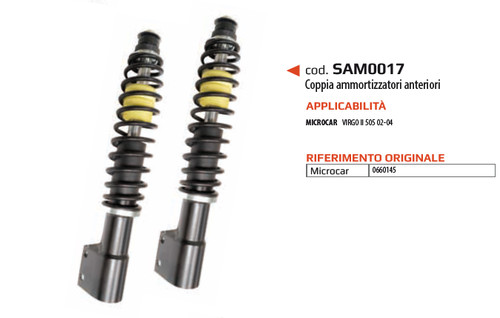 Coppia ammortizzatori - coppia,