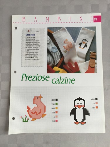 Schema punto croce bambini - punto,