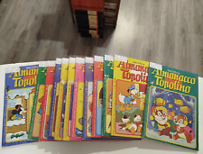 Walt Disney ALMANACCO TOPOLINO 1981 annata completa Mondadori