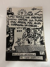 TUTTO QUELLO CHE.. num. 1 Italian Punk Fanzine Negazione Nabat Bloody Riot Roma
