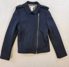 Giacca nera con zip Bonpoint bambina taglia 10 