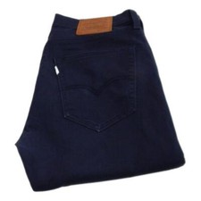 Levi Lotto 512 Jeans Tela Conici Elasticizzati Vita 32 Gambe 30 W32 L30 Zip Fly (Q4866