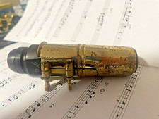1950s Selmer Soloist short shank tenor saxophone mouthpiece C refaced to .99