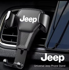 JEEP SUPPORTO PORTA CELLULARE PER AUTO Logo Jeep