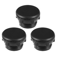 3 Pz 22mm  plastica nera