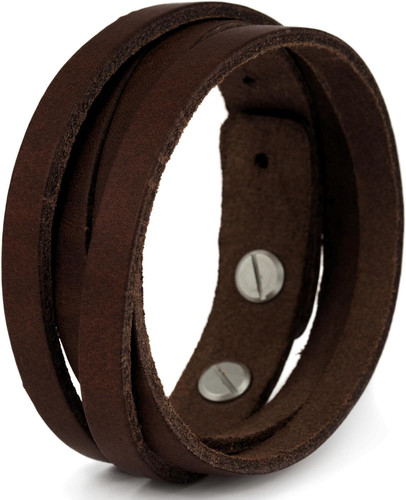 Bracciale vera pelle - bracciale,