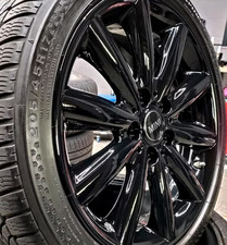 MINI COOPER S ONE F56 RUOTE INVERNALI PNEUMATICI INVERNALI 205/45R17 88V CERCHI NERI 499