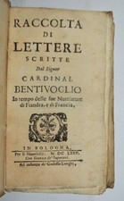 BENTIVOGLIO – ediz. 1675 – lettere – storia
