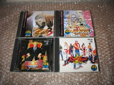 SET OF 4 NEO GEO CD GAMES JAP IMPORT!