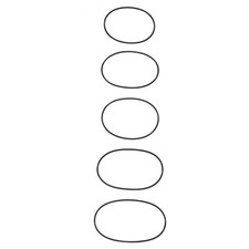 5Pcs Round Rubber Motor Belt