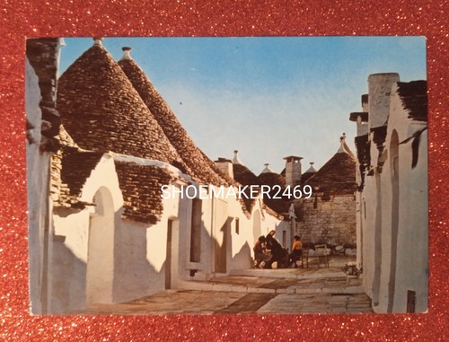 Cartolina alberobello trulli - cartolina,