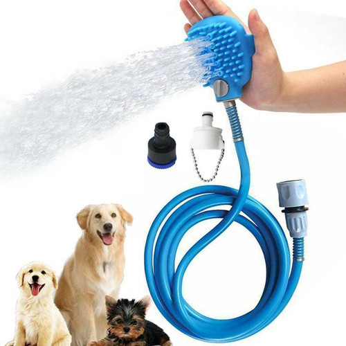 Doccia cane gatto - doccia, spazzola