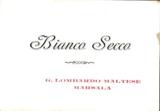 MARSALA, Trapani - ETICHETTA