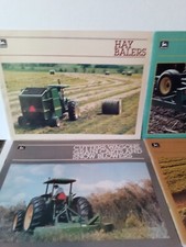 Lotto di 5 brochure JOHN DEERE