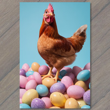 Art Print Rooster Chicken