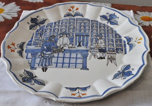Piatto decorativo rampini - piatto,