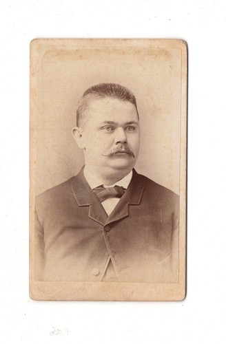 Foto cdv ritratto uomo - foto, di