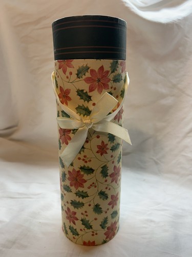Tubo per vino tema natalizio - per,
