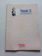 Dell'Orto manuale 22 officina 1997-98 regolazioni carburatori moto originale