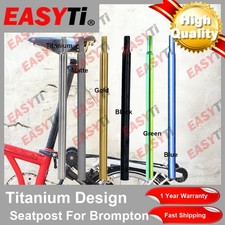 Reggisella reggisella Easyti Titanium GR9 31,8x535/550/560/580/600/620MM BROMPTON