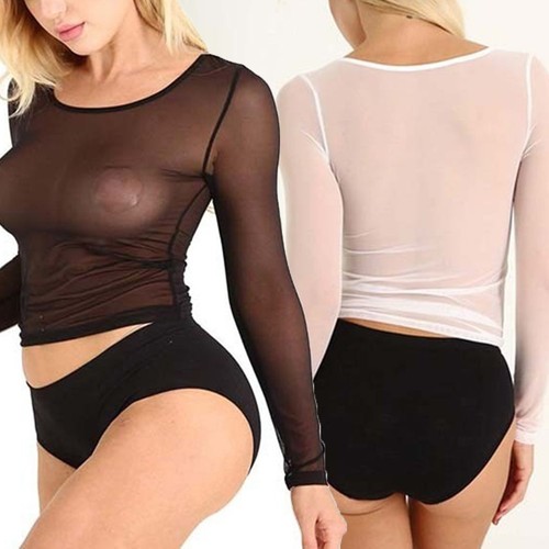 Shirt top see - see, through