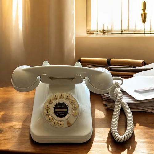 Telefono grande retrò vintage - grande,