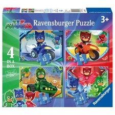 Ravensburger RVB06974 4 Puzzle in 1 - Pj Mask
