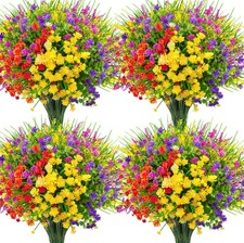 16 Mazzi Fiori Artificiali per