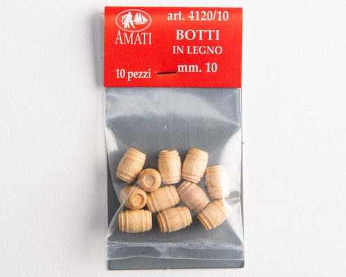 Botti legno bosso 10 - legno, mm