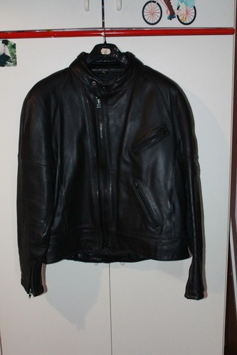 Giacca pelle uomo - , nera