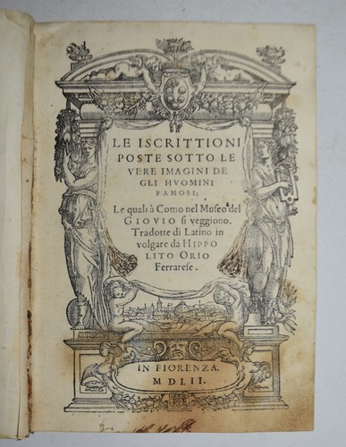 Iscrittioni ediz 1552 - ediz., –