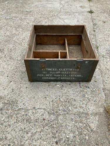 Cassa legno militare - legno,