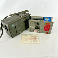 Radiac MD3 Survey Meter Doserate RAF Geiger Counter NBC CBRN - Battery Test OK