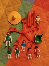 Playmobil giostrina giardinetto bambini ,con 5 bambini più mamma e passeggino 