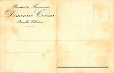 Cartolina - Regno - 1928 - Domenico Covini - Pianello Valtidone - FP - NV