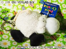 ? Mordillo VINTAGE 2001 MINI Peluche Pecorella Pecora Portachiavi Sheep Keyring
