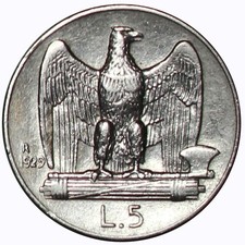 1929 REGNO D'ITALIA MONETA