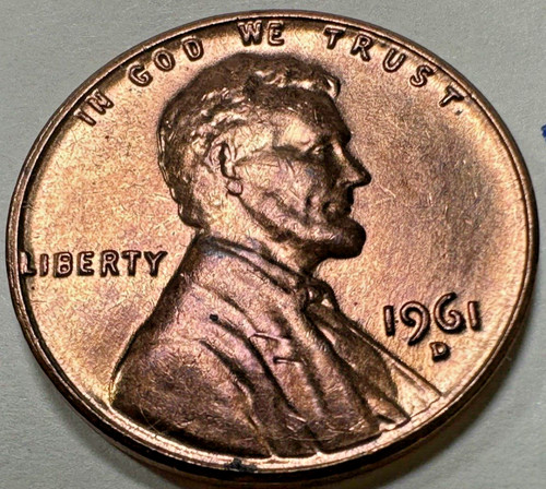 Penny commemorativo 1961 - , d