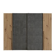 Fahda Armadio con ante battenti e scorrevoli DimensioniLAP 270,3x210x61,2 cm